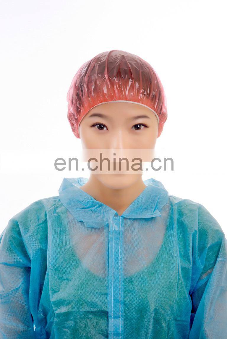 Hotel use disposable pe bath cap