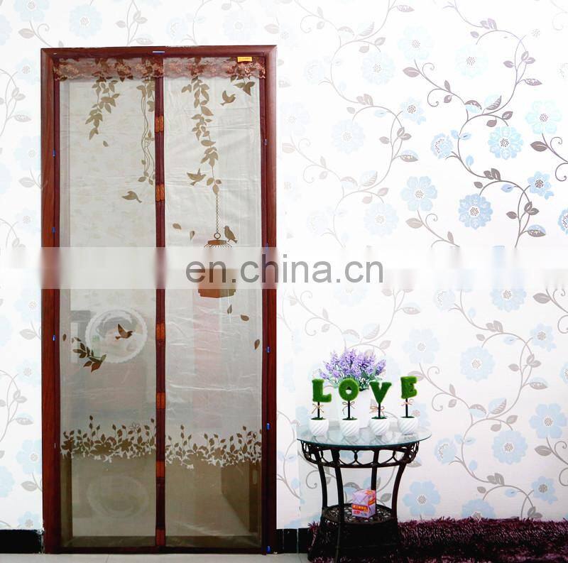 Custom Hands-Free Retractable Screen Door for Home Decoration
