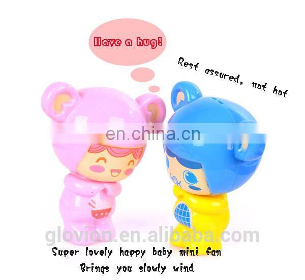 Glovion Hot sell happy mini handy fan for kids