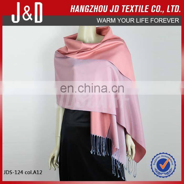 Hangzhou 100% silk scarf pashmina silk scarf in stock