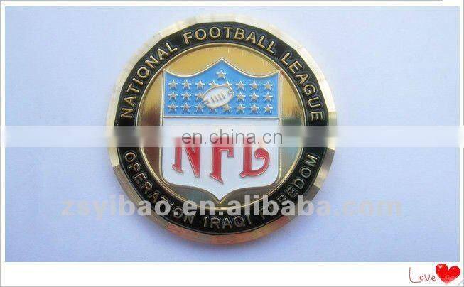 2017 promotional gifts New York coins with shiny nickel plated