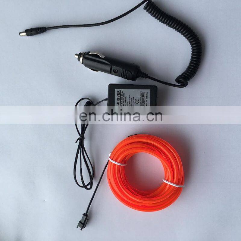 NEW Design Female to Male 2 Pin Connector EL wire 5-way splitter Extension cable for EL tape