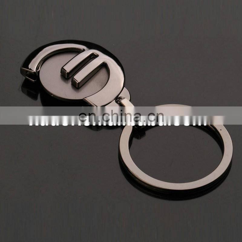 letter shape coin holder keychain