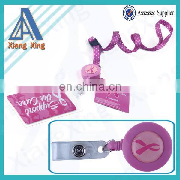2015 funny diy retractable badge holder pull reel for sale