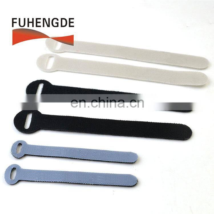 Best quality hook loop binding ties fasteners holder cable tie