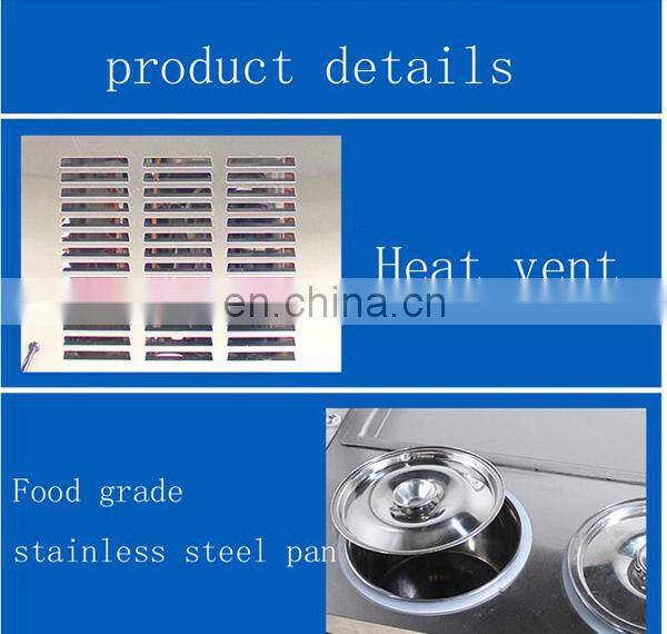 Hot sale fried ice cream machine/instant ice cream rolls machine single square pan