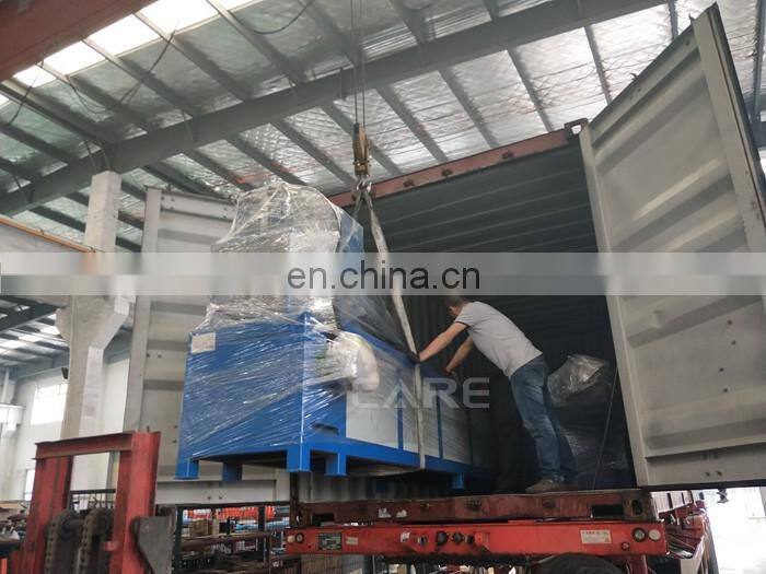 PH-125CNC Automatic hydraulic square pipe hole punching machine with servo feeding