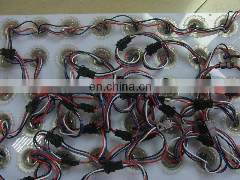 Factory direct IP68 9pcs 5050 rgb dmx pixel smd led