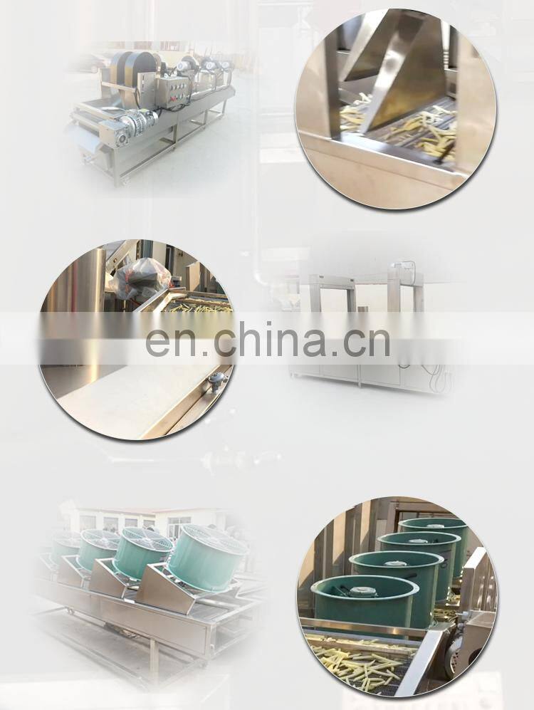 french fries making machine plant 150kg per hour potato crisp production line