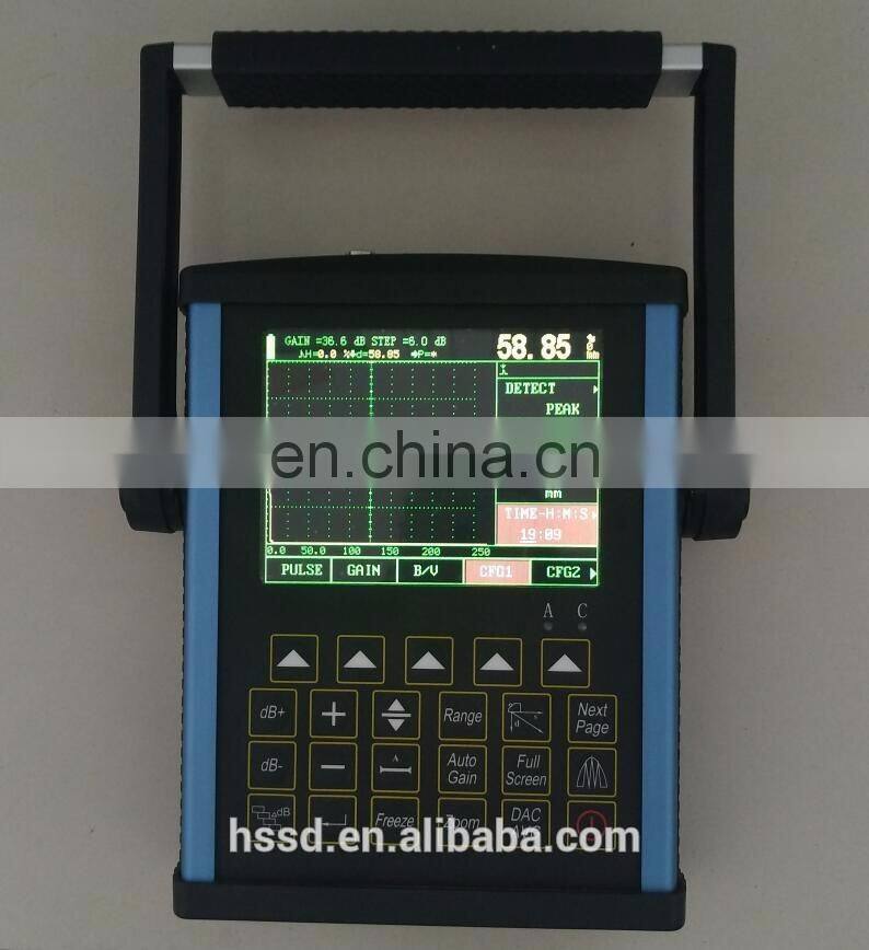 HST800 NDT Equipment Digital Portable Automatic Ultrasonic Flaw Detector