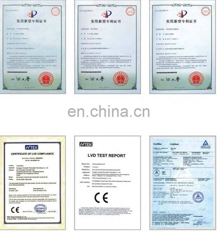 Solar System Supplied Compatible CN40 Cable Connection