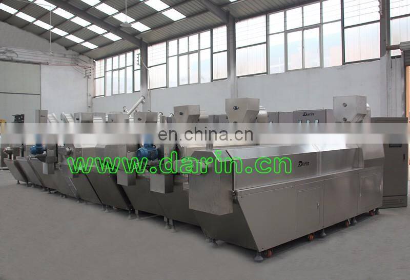 German Motor Dry Pet Food Processing Line Kibble Dog Food Extrusion Machine Fish Feed Pellet Manufacturing Equipment