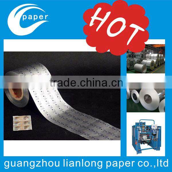 hot sale pharmaceutical alu aluminum foil(OPA/AL/PVC)