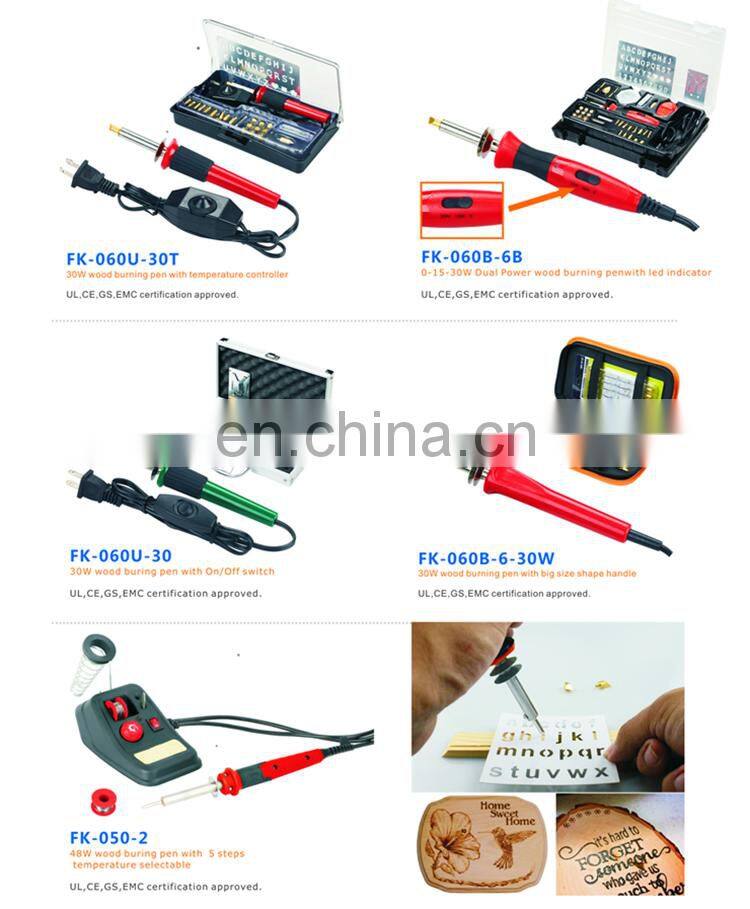 wood burning writing pen amazon hot selling heat pyrography woodburning kit