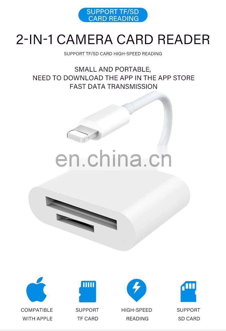 All In 1 Card Reader Writer Amazon Top Seller Sd/Memory Card Reader 2020 Wholesale Camera Tablet Pc Smart Card Reader