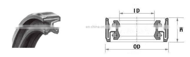 Front Fork Oil Seal Motorcycle Shock Absorber Oil Seal DC Type