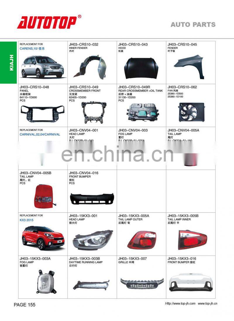 CARVAL/JH/AUTOTOP AUTO PARTS FOR KIA CARENS 2013/2010