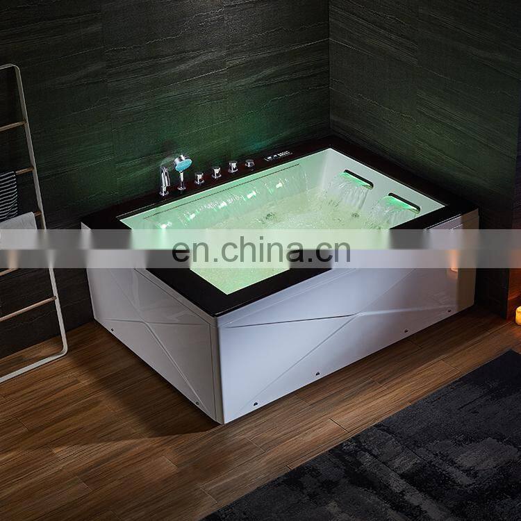 Proway massage stone bath bathtub, PR-8015 whirlpool massage bathtub