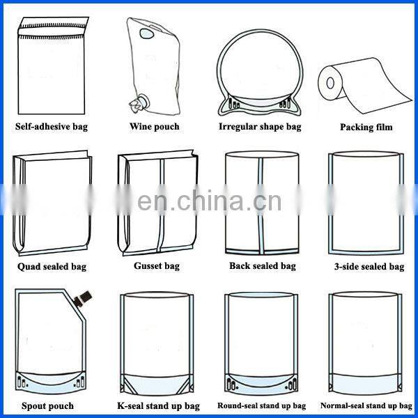 Small Bag With Hang Hole Zipper Poly Bag Resealable Plastic Bulk Bags Electronic Product three side seal Pouch