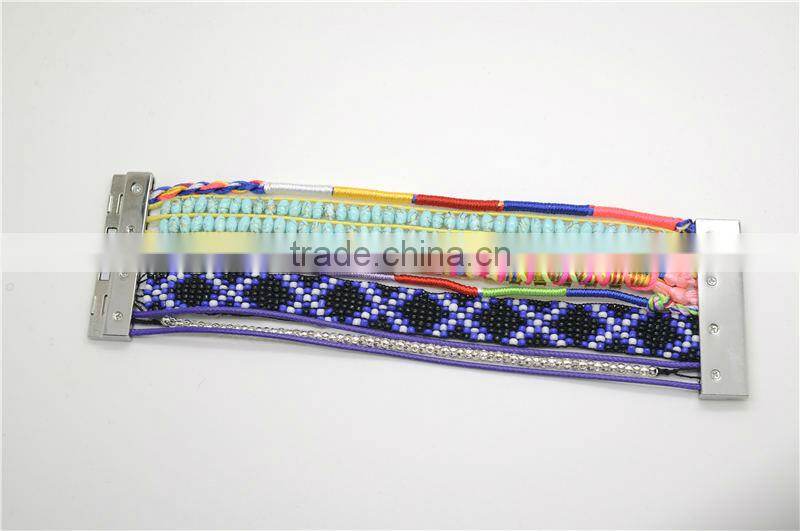 Trendy Handmade Mini Beaded Tassels Bohemian Bracelet