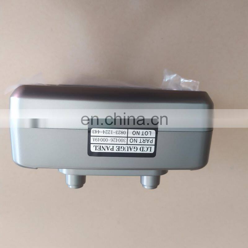 DX225 DX300 Excavator gauge panel monitor 300426-00049A