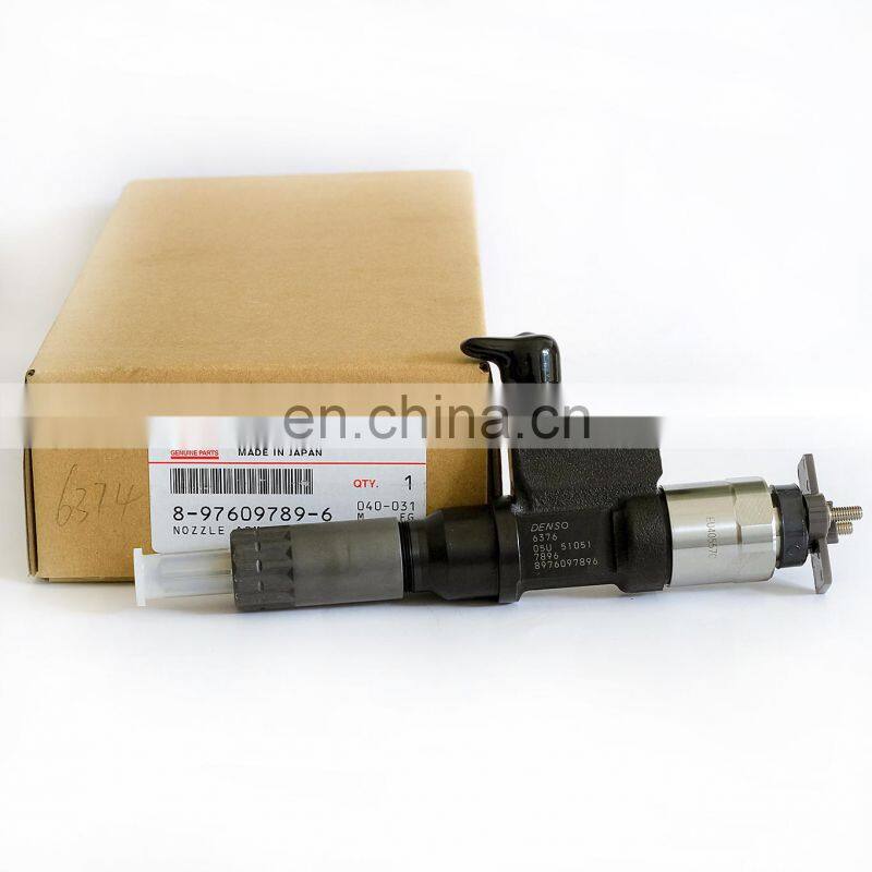 8-97609789-4 095000-6374 for Genuine and Brand new common rail original injector 095000-6374