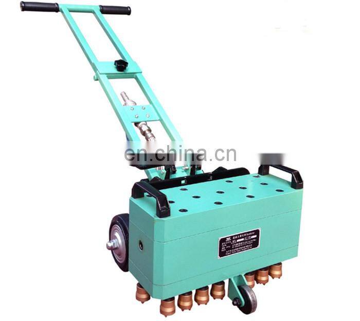 Concrete surface bush hammer pneumatic scabble machine price