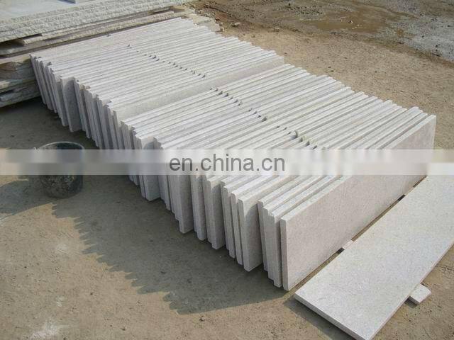 White granite floor tiles