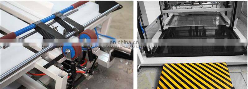 BZ1650S 5 Pile Automatic Litho Corrugated Carton Paperboard Cardboard Flip flop turner and Stacker machine