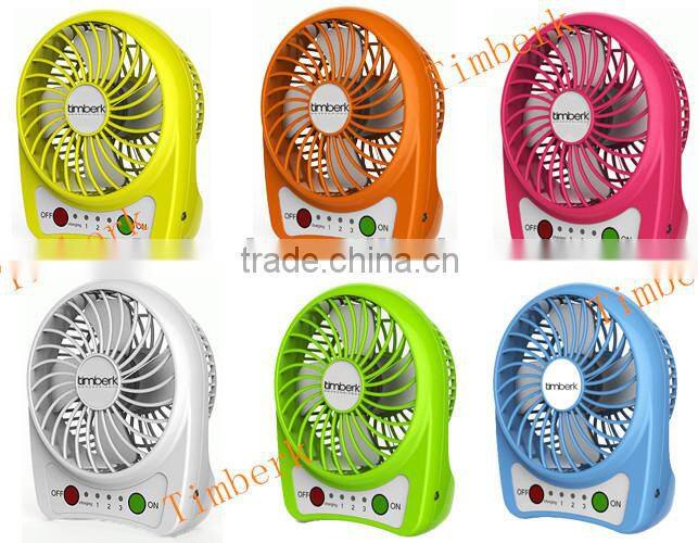 Multi-functional Rechargeable MINI USB Fan Li-ion battery Fan