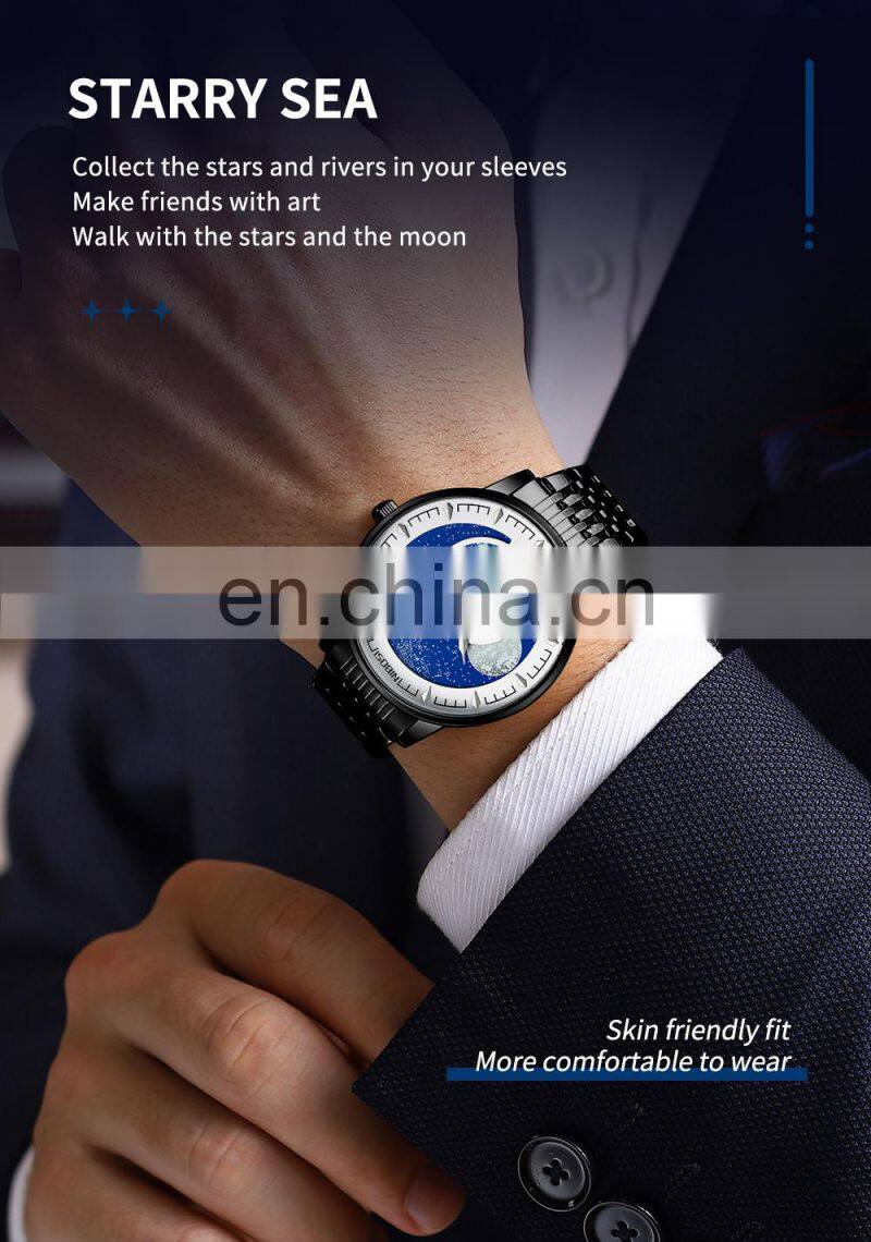 NIBOSI  Watch 2539  Men Quartz Wristwatch Luxury Brand Stainless Steel watch