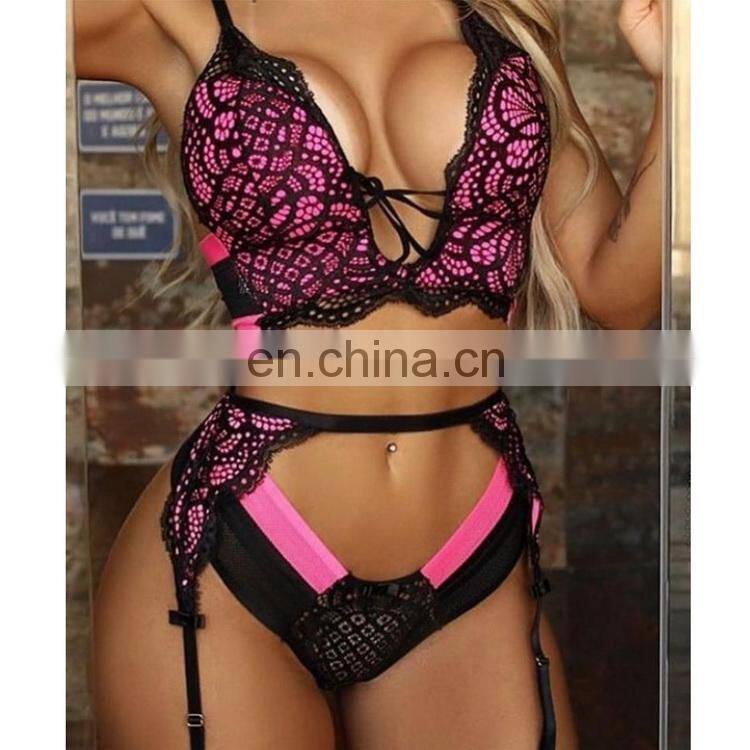 Low Moq New Design Womens Lingerie Set