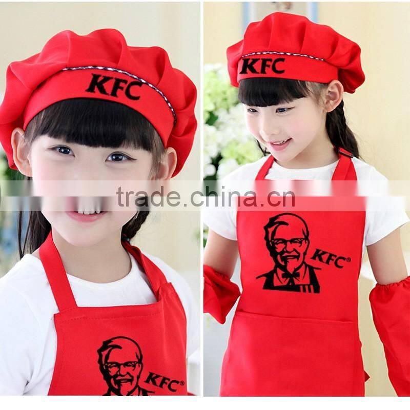 kids apron for gifts, custom logo print promotion aprons, canvas cotton apron