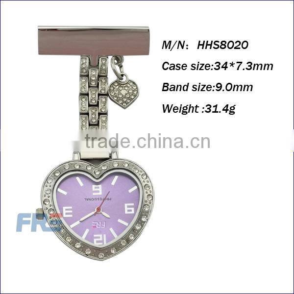 fashionable nurse watch over 100 different style for your option waterproof promotional watch frewatch