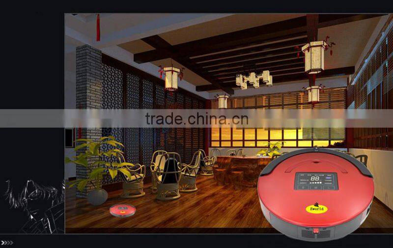 M882 Robotic Vacuum Cleaner in New Design, with UV Lamp and Virtual Wall,Sweeper size D350*85mm