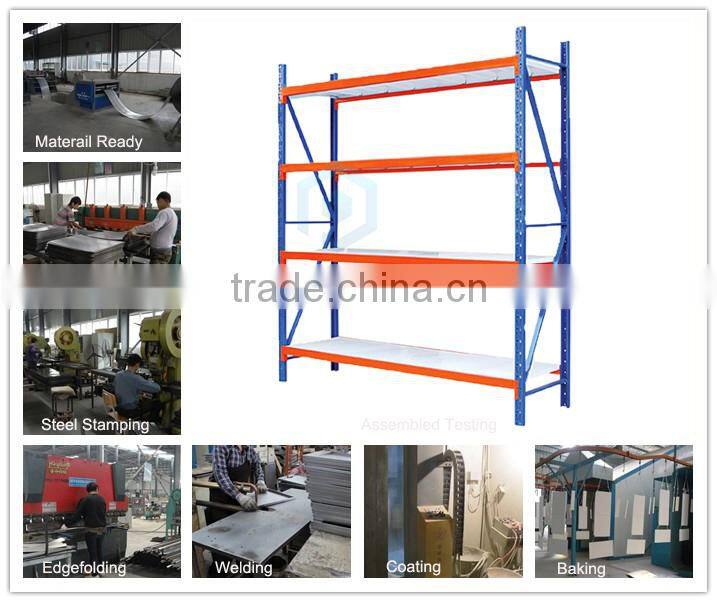 Henan manufacture of supermarket heavy duty shelfs 4 layer metal storage racks