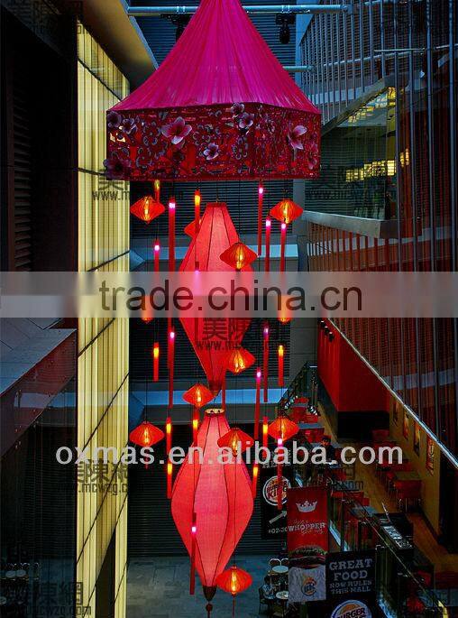 hang lantern iron figure light festival Decorations