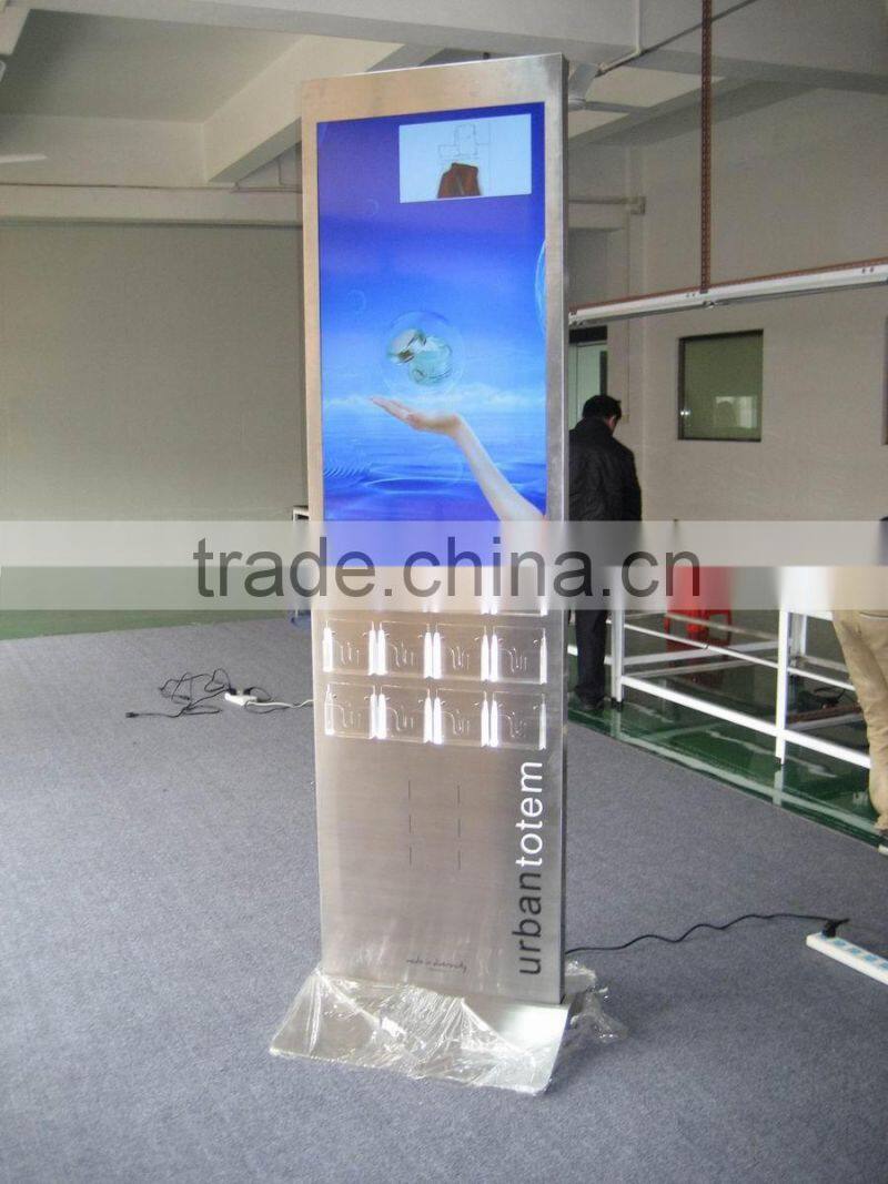 Low Price Sport Shoes Display Rack Digital Pop Advertising