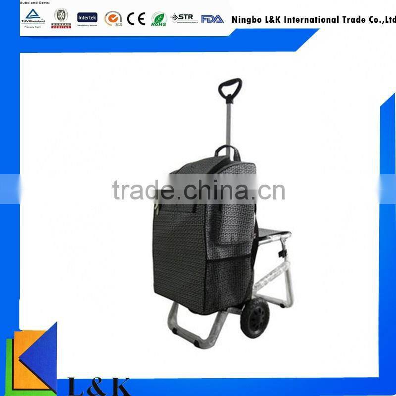 portable folding shopping cart trolley/shopping cart bag with wheels