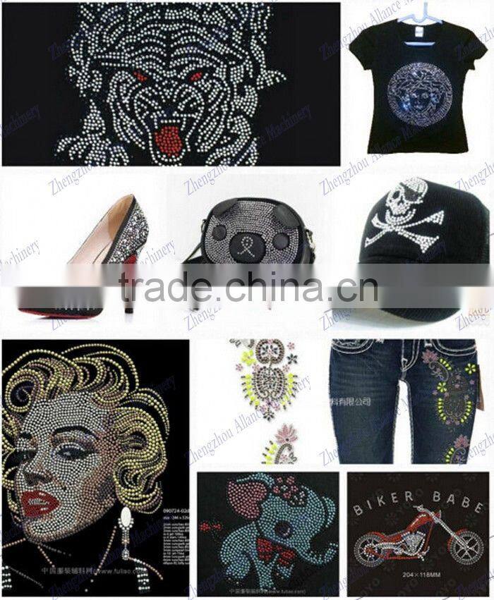 Zhengzhou apparel pattern designing software hot fix rhinestone machine for Africa