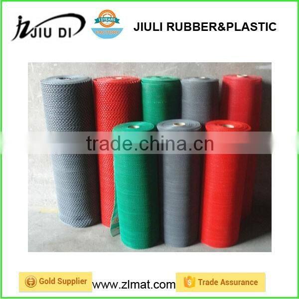 factory supply pvc mat roll ,anti-slip pvc s mat in rolls