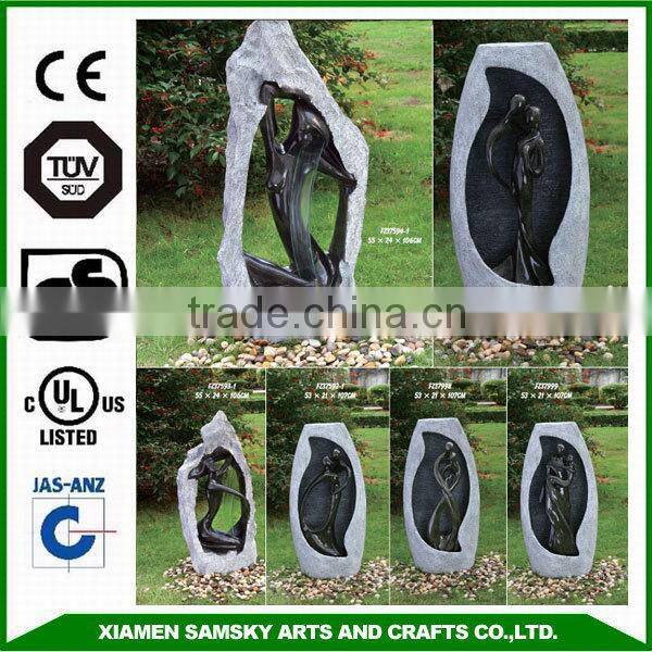 garden & home decoration fiberglass wall fountains