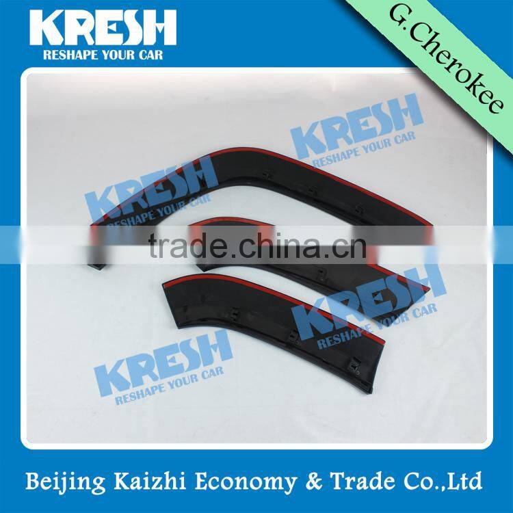 KRESH NEW hot sell ABS plastic Fender Flares for Grand Cherokee Summit and SRT8 4x4 SUV accessories from Kaizhi Manufacturer