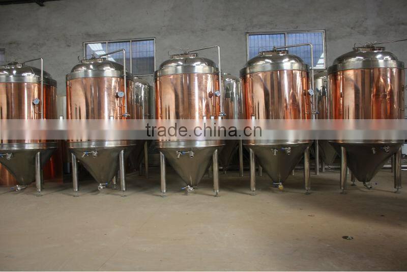 Small Red copper home and Pub brewery ,Promotional Mini brewery equipment, Beer brewing facilities,