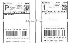 direct factory price art paper label logistics label