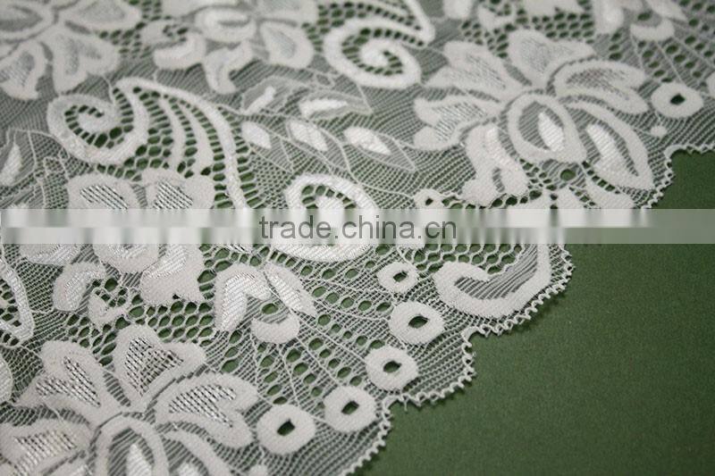 lace fabric for women panties underwear white flower