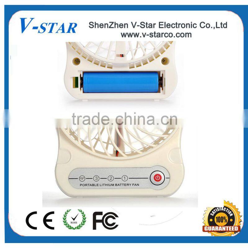 2015 new mini usb fan , rechargeable battery mini fan ,usb portable cooling fan hot selling in alibaba express/mini electric fan