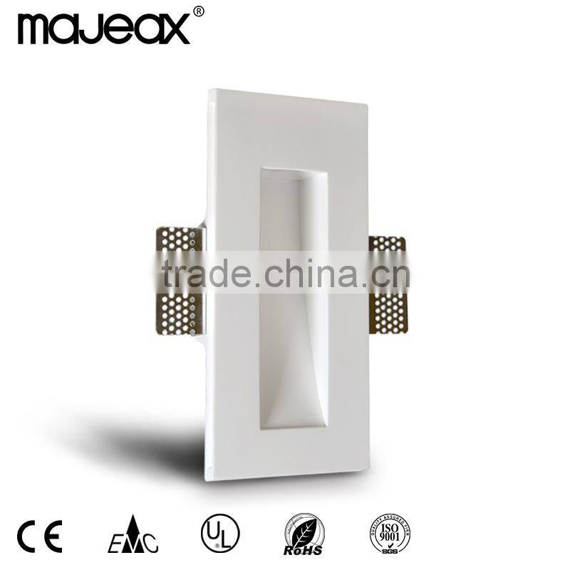 2015 modern design European style Plaster Recessed LED wall lamp