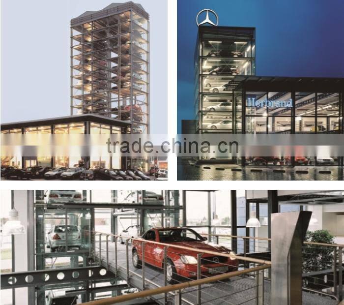 Automatic car display tower/ smart tower parking system