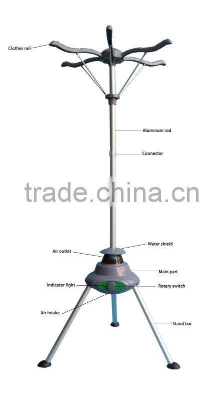 Electric Clothes Dryer Multi Function Electric Round Portable Mini Warm Air Cloth Dryer